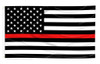 Thin Red Line American Flag - 4 x 6 Ft Thin Red Line American Flag - 4 x 6 Ft