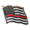 Thin Red Line Flag Pin Thin Red Line Flag Pin