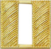 Smith And Warren Collar Brass Insignia - CAPT/SMALL/CORRUGATED PAIR Smith And Warren Collar Brass Insignia - CAPT/SMALL/CORRUGATED PAIR