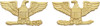 Smith And Warren Collar Brass Insignia -  EAGLES/LARGE PAIR Smith And Warren Collar Brass Insignia -  EAGLES/LARGE PAIR