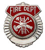Smith & Warren Badge Tie Tac w/ Firefighter Scramble Smith & Warren Badge Tie Tac w/ Firefighter Scramble