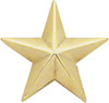 Smith And Warren Collar Brass Insignia -  1/2 INCH 1 STAR PAIR Smith And Warren Collar Brass Insignia -  1/2 INCH 1 STAR PAIR
