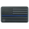 U.s. Flag Black W/ Blue Stripe Morale Patch U.s. Flag Black W/ Blue Stripe Morale Patch