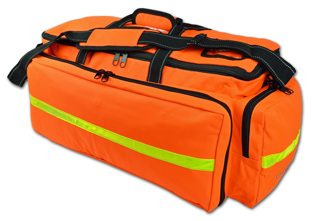 Lightning X Small EMT Medic First Responder Trauma EMS Jump Bag w/Divisori (rosso