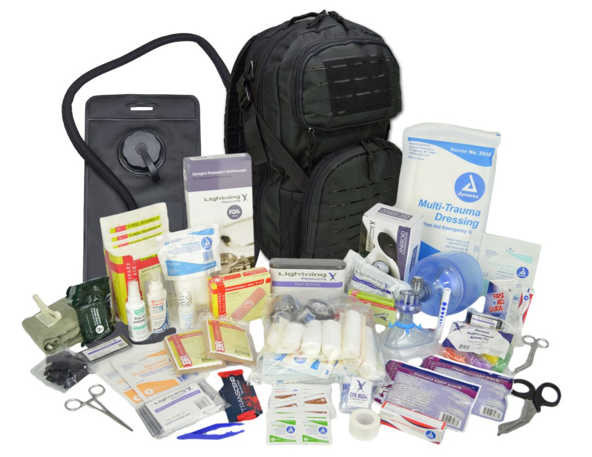 Lightning X Tactical Medic Backpack with Hydration port