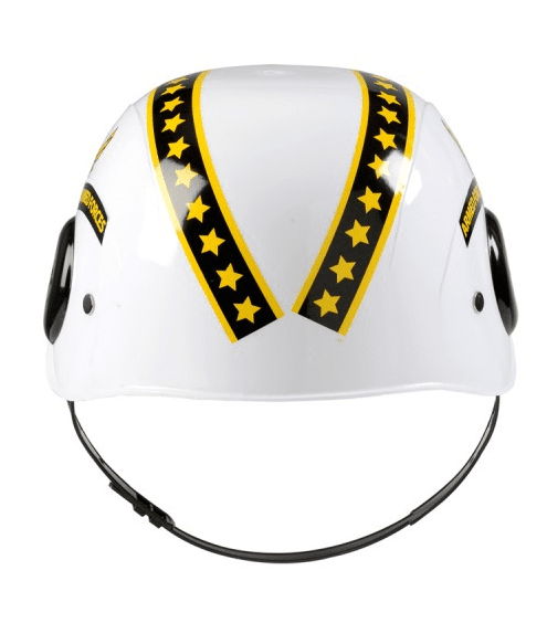 fighter pilot style motorcycle helmet UNDERWRAPS Loose replica prop of an X HOW US PILOTS FIT THEIR