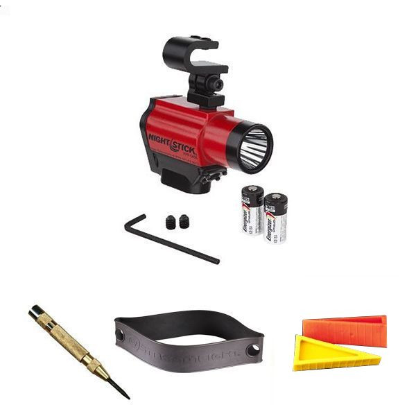 Firefighter Helmet Light, Window Punch & Door Wedge Super Package