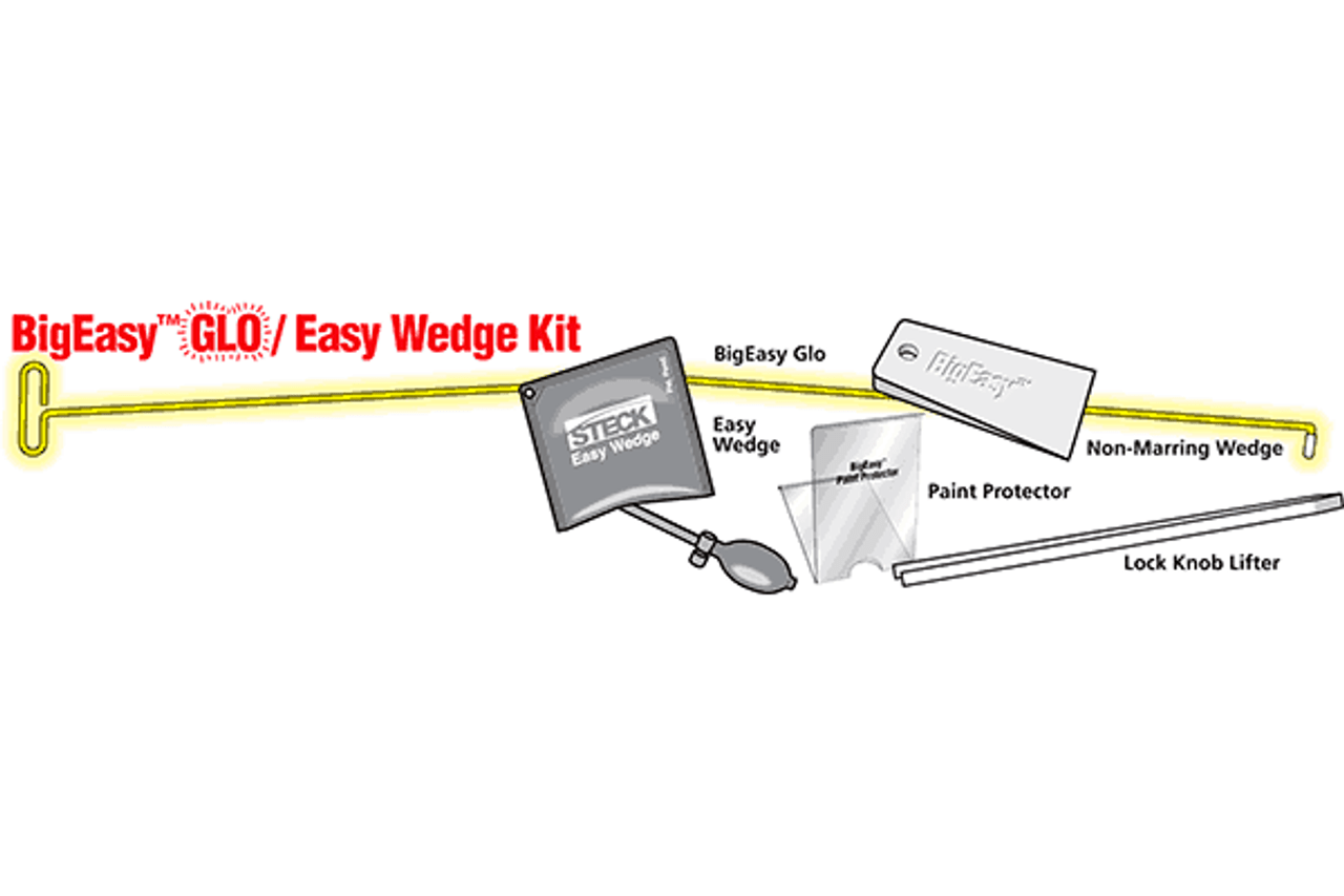 Steck BigEasy GLO Lockout Tool Kit With Easy Wedge 32955