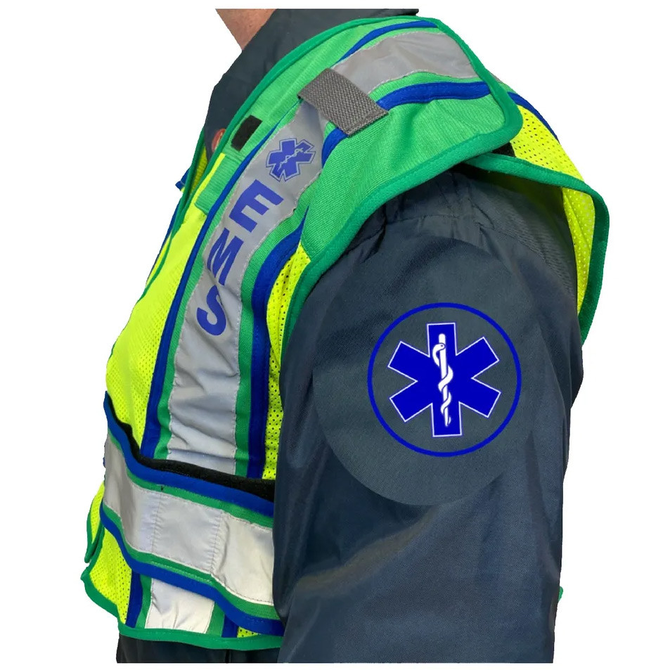 Fire Ninja Ultrabright 6 Point Breakaway Public Safety Vests