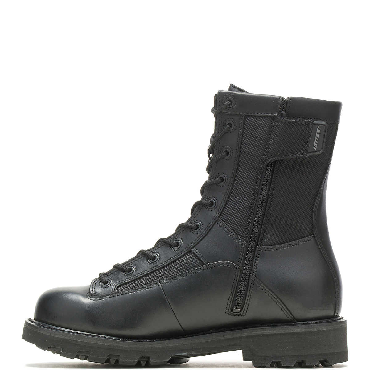 Bates 8 Inch DuraShocks Side Zip Boot