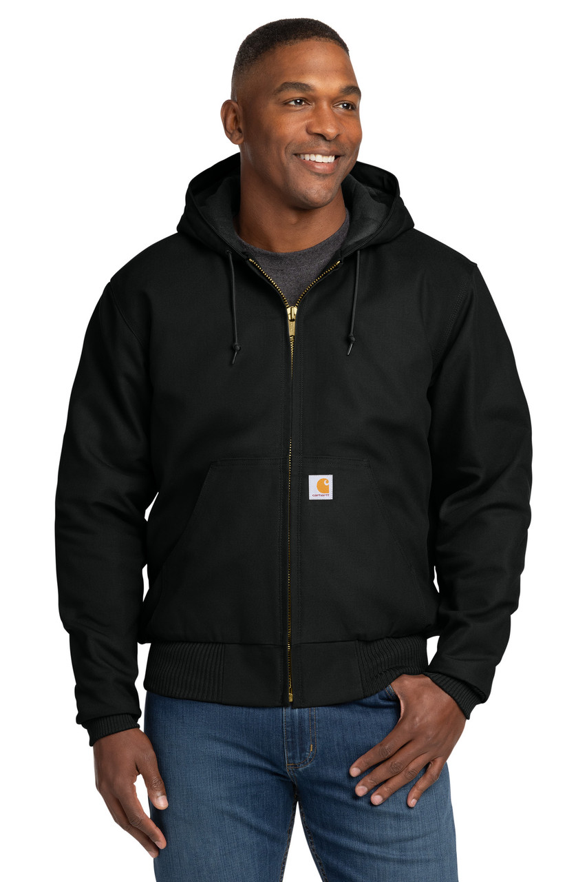 Carhartt CT106677 Quilted-Flanne-Lined Duck Active Jac. - The