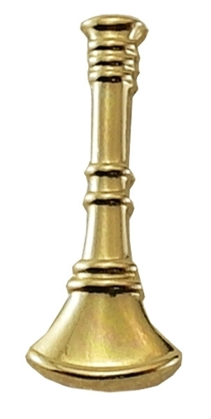 Hero's Pride Lieutenant 1 Bugle Collar Insignia | Collar Insignia Pair