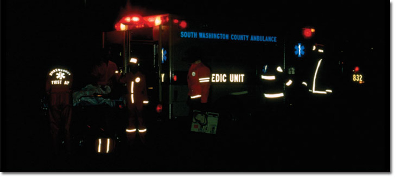 2 Inch 3M Scotchlite Reflective Helmet Letters & Numbers