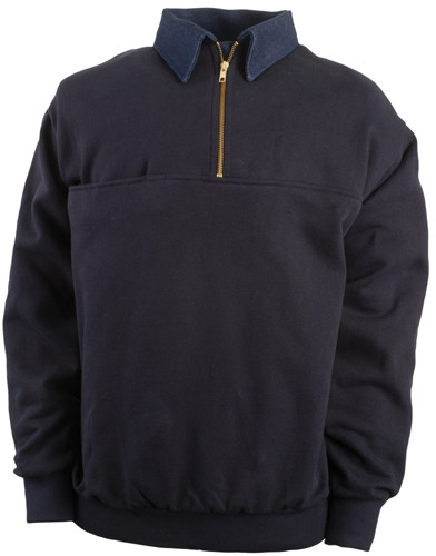 Half Zip Under Armour Firefighter Job Shirt 1/4 Zip FR Combat