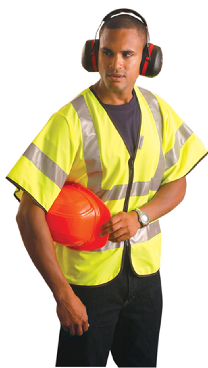 OccuLux Short Sleeve Zipper Vest