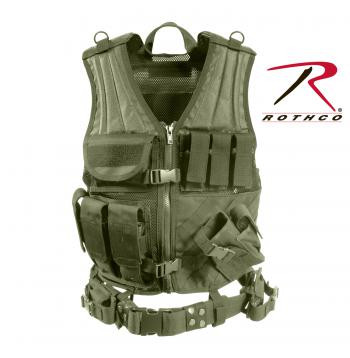 Rothco Cross Draw MOLLE Tactical Vest