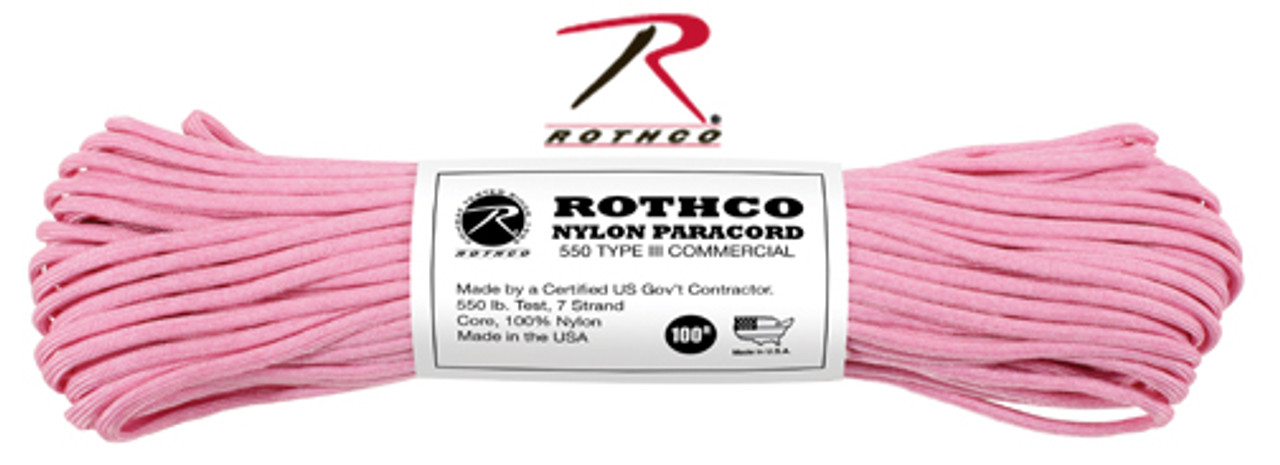 Parachute Cord 100ft, Campingsky Paracord