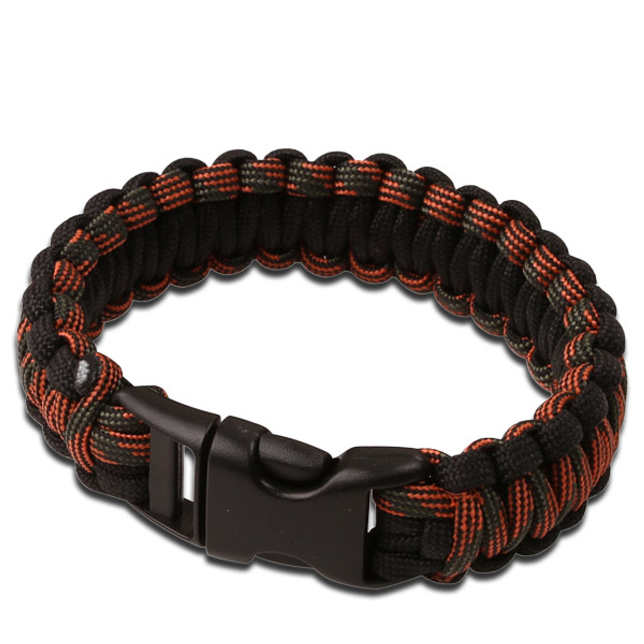 Survival Bracelet - 550 Paracord - Red - (7 inch)
