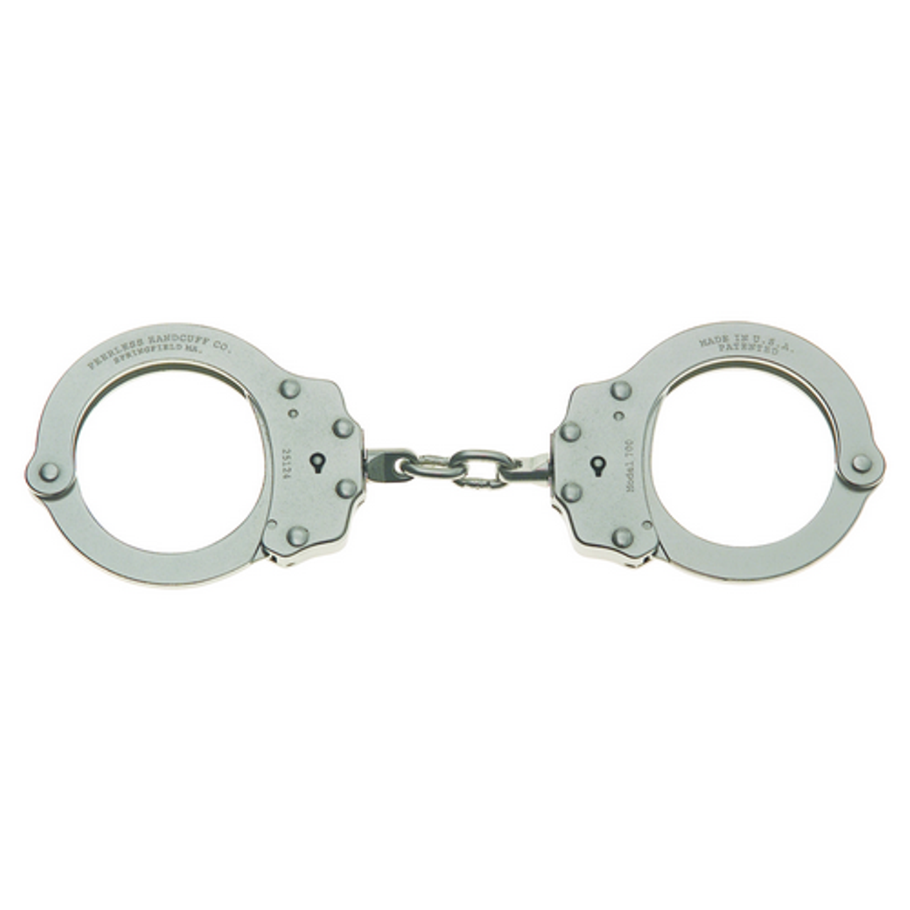 Oversize Handcuff Key - w/Key Ring - Nickel