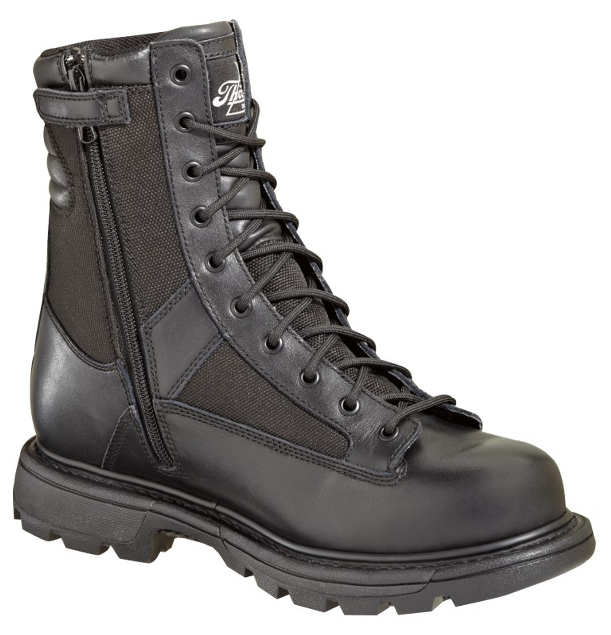 thorogood gen flex2 8 trooper boot side zip waterproof