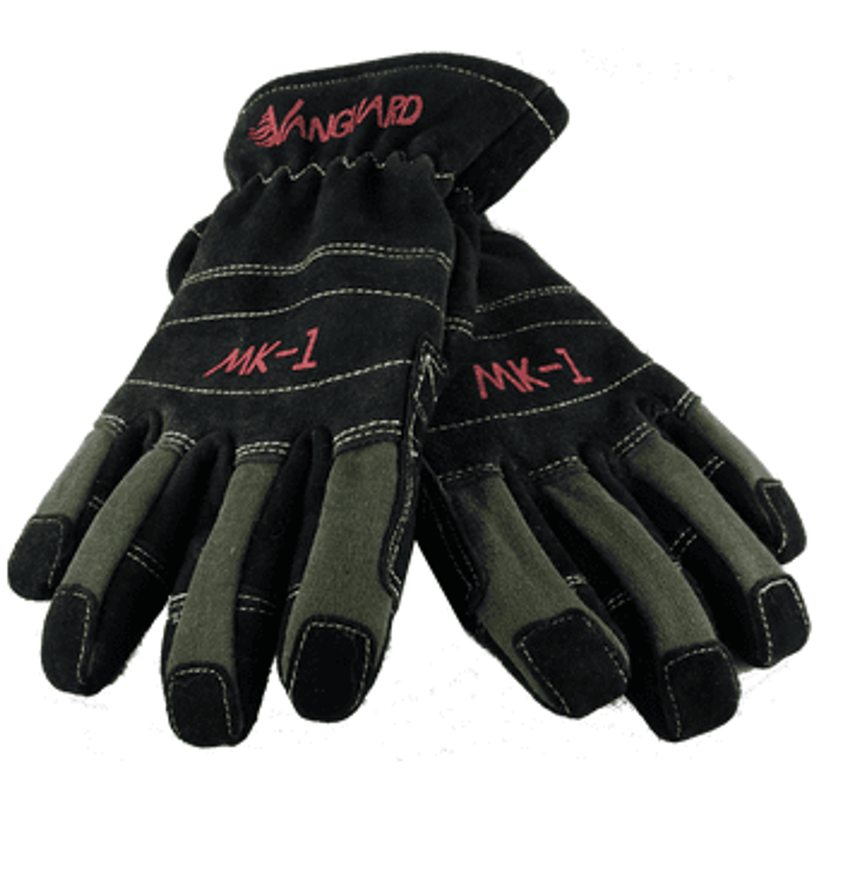 gauntlet style fire gloves