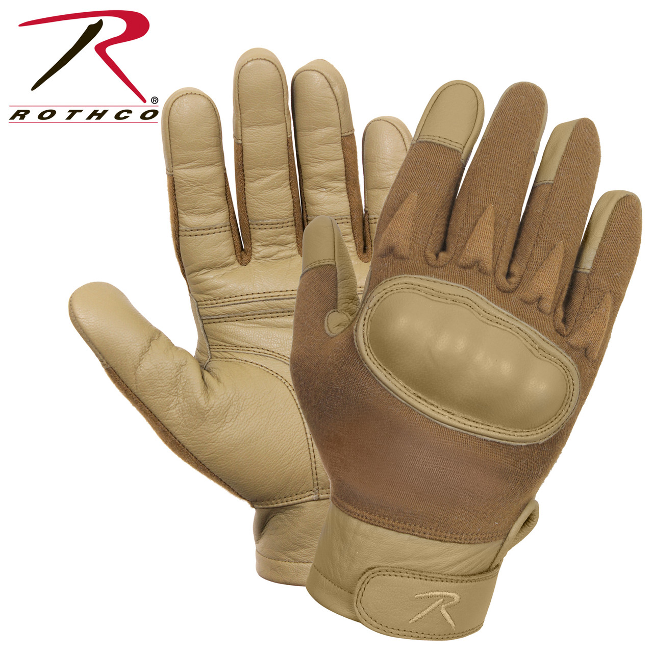 Rothco Fingerless Cut and Fire Resistant Carbon Hard Knuckle Gloves - –  Legendary USA