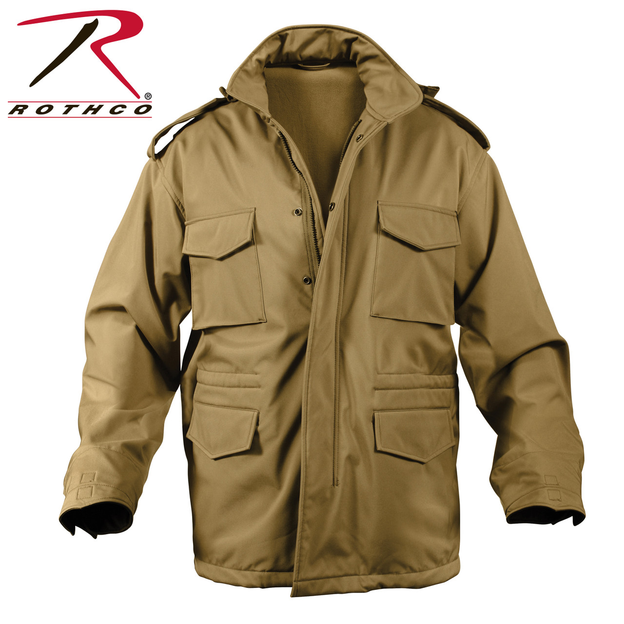 ピーチ　RIPSTOP TACTICAL JACKET Vietnam Combat Veteran Soft Shell M-65 Tactical Jacket