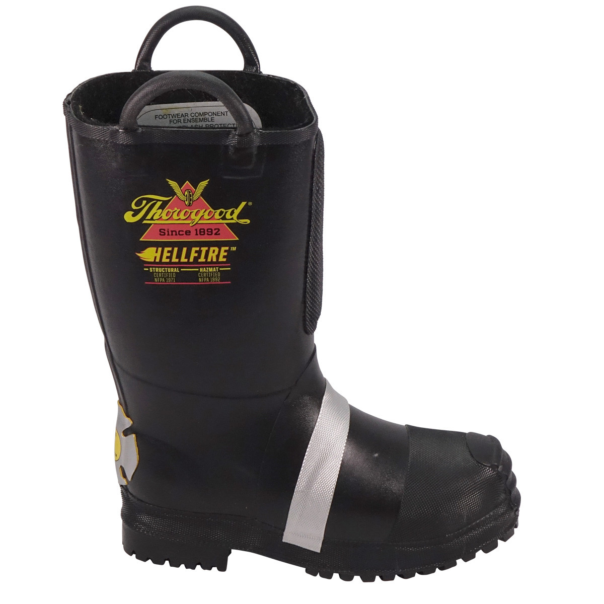 LION by Thorogood Hellfire Rubber Fire Boot W/ Lug Sole 8076003