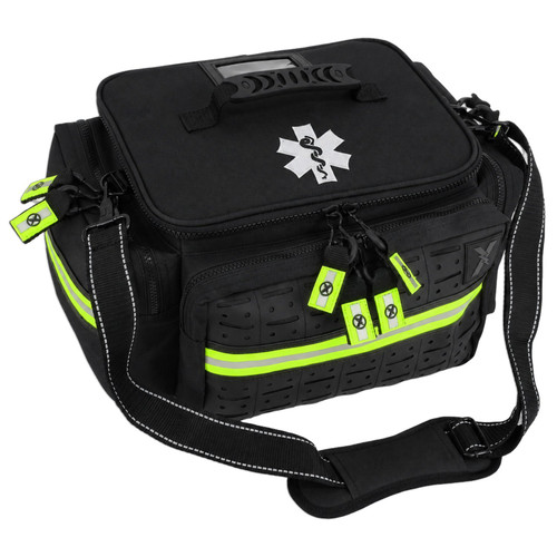 Lightning X LXMB25 Medium First Responder EMT Bag - Black