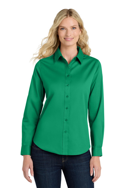 Port Authority Women's Long Sleeve Easy Care Shirt
