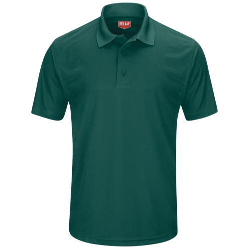Men's Short Sleeve Performance Knit Pocketless Core Polo