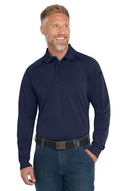 CornerStone® Select Long Sleeve Snag-Proof Tactical Polo