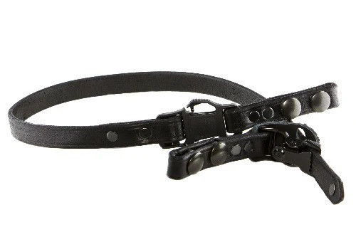 Leather Cali Chinstrap w/ Quick Release Buckle
