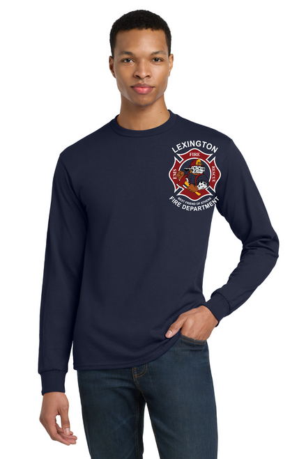 LFD STATION 18 / Firefighter — Navy (front)