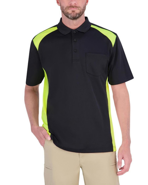 Propper Men's Midweight Short Sleeve Color Block Pocket Polo