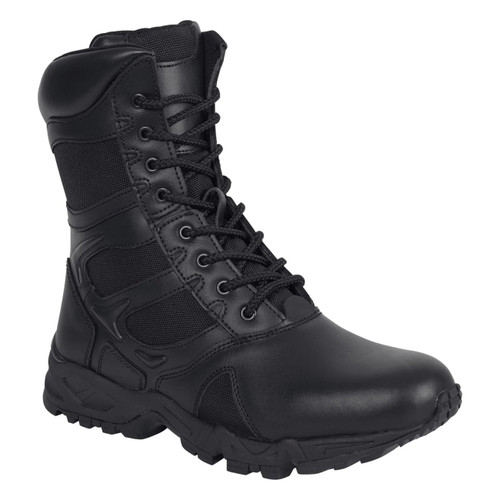 Rothco Forced Entry Deployment Boot With Side Zipper - 8 Inch