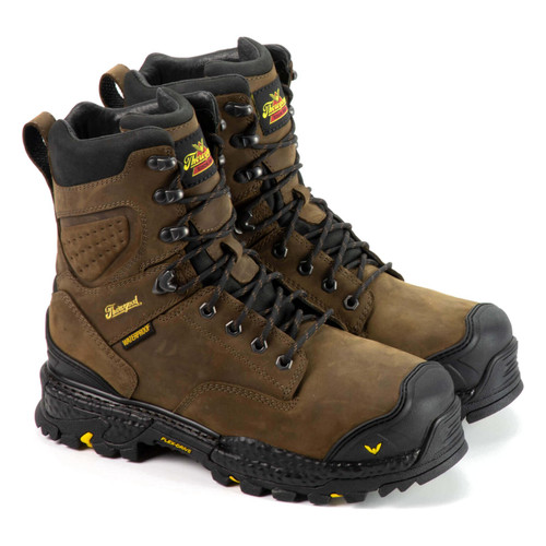 Thorogood 804-4303 Infinity FD 8" Waterproof Stud Horse Composite Toe Work Boot - Brown