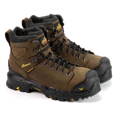 Thorogood 804-4305 Infinity FD 6" Waterproof Stud Horse Composite Toe Work Boot - Brown
