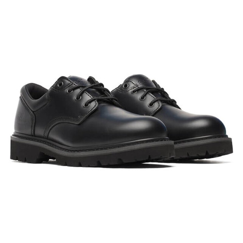 Thorogood 804-6449 Uniform Classics Steel Toe High Shine Oxford - Black