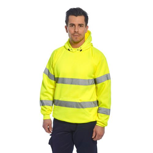 Portwest Hi-Vis Hoodie Class 3 B304