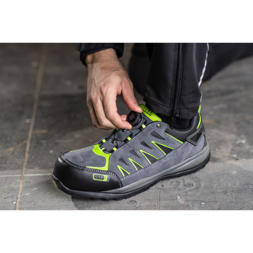 Portwest Steelite Wire Lace Steel Toe Safety Sneaker FT18