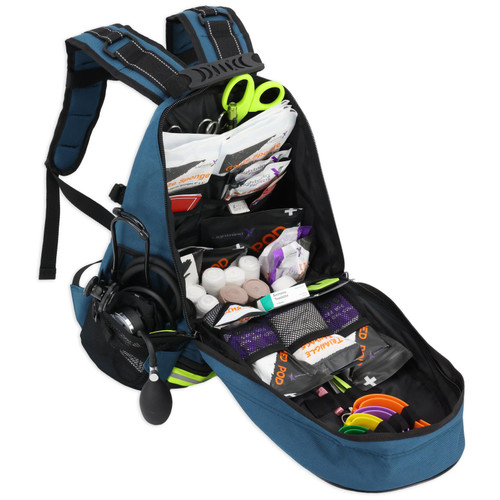 Lightning X Special Events EMT Backpack with Standard Fill Kit - Navy Blue