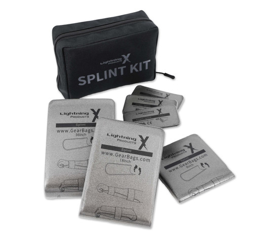 Lightning X Universal Roll Splint Kit with Zippered Bag