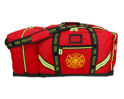 Lightning X 3XL Premium Firefighter Turnout Gear Bag LXFB10 - Red