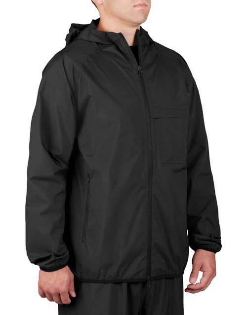 Propper Packable Waterproof Jacket - Black