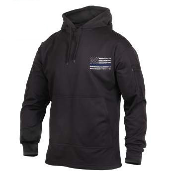 Rothco Concealed Carry Thin Blue Line Hoodie