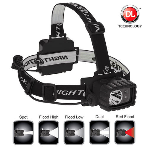 Nightstick NSP-4612B Dual-Light Multi-Function Headlamp