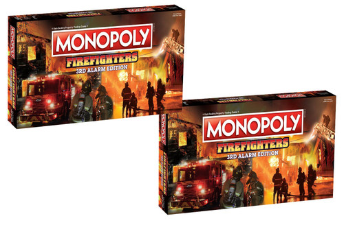 Firefighter Monopoly 3rd Alarm Edition - 2 Pack