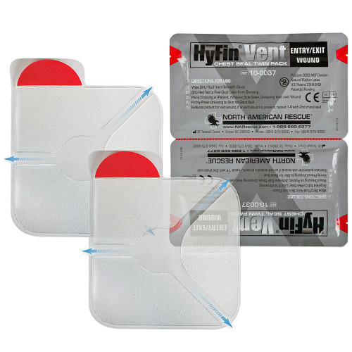 Lightning X EMS Hyfin Chest Seal Twin