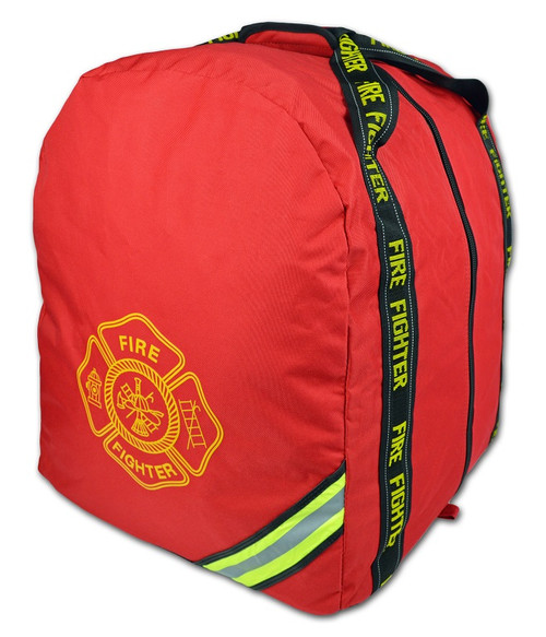 Lightning X LXFB70 Compact Boot Style Firefighter Turnout Gear Bag - RED